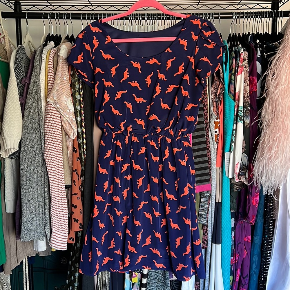 ModCloth Dinosaur Dress